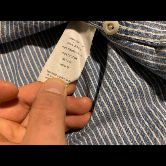 JCREW SHORT-sleeve Button Down sz Small - Picture 2 of 4